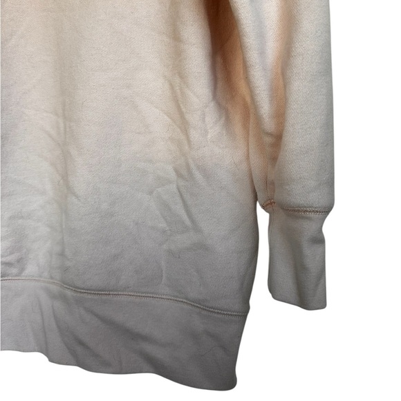 Aerie Ribbon Baby Pink Oversized Side Zip Hoodie - Picture 13 of 15